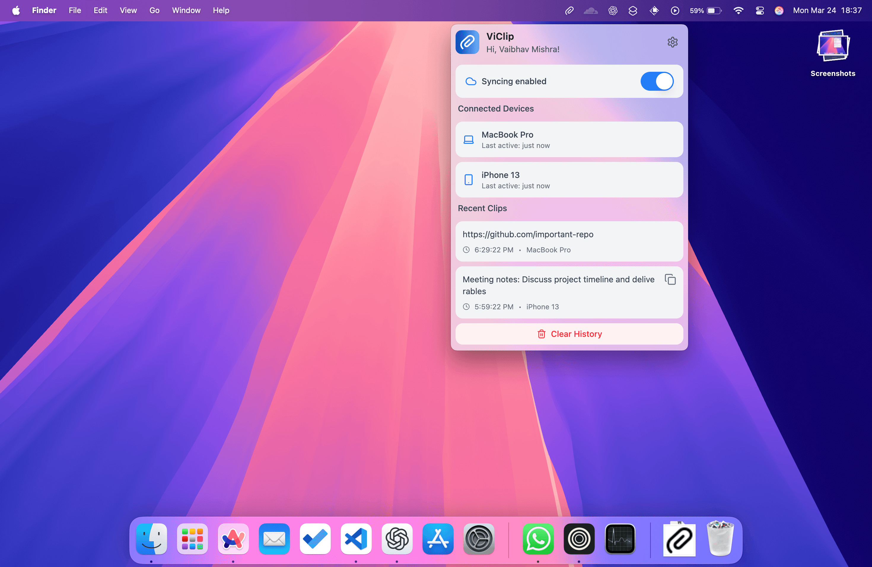 ViClip Demo Preview